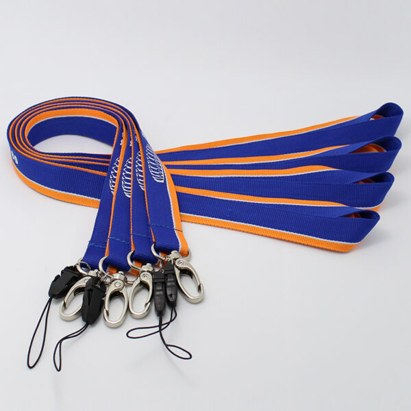 wholesale cheap custom printed polyester neck lanyards